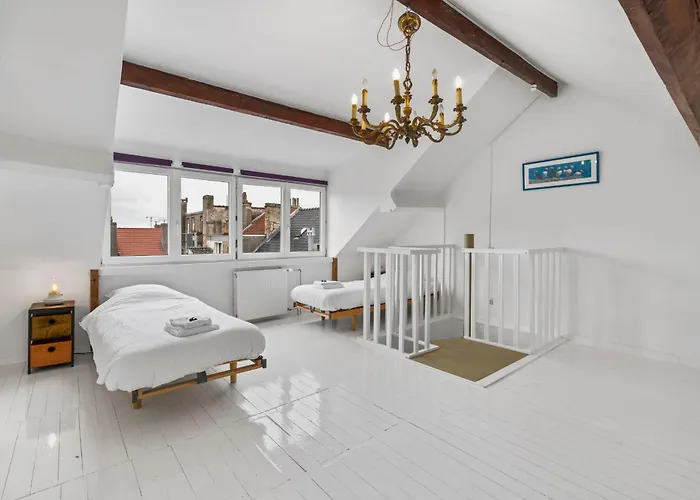 Karaktervolle En Ruime Woning Aan Zee Voor 10p 度假居 奥斯滕德